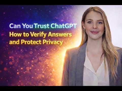 Can You Trust ChatGPT - How to Verify Answers and Protect Privacy